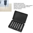 thumbnail image 3 of Broken Screw Extractor Set,High Speed Steel,6Pcs Removal Tool Kit for Stripped,Painted,Rusted,or Round Screws, Works with Any Drill Bit, Great Gift for Men, 3 of 7