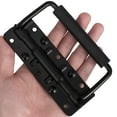 thumbnail image 2 of Miangastore Black Spring Loaded Case Handle Chest Handle With Grip Heavy Duty Black Handle And Hardware Accessories For Flight Case Toolbox And Speaker Box, 2 of 8