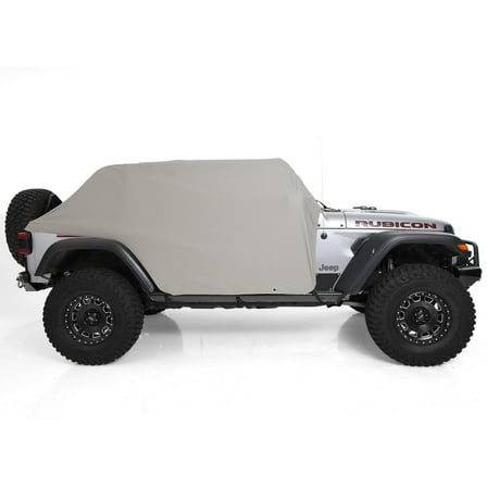 Smittybilt Water Resistant Cab Cover for 2018-2023 Jeep Wrangler JL 4 Door Gray