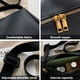 thumbnail image 3 of Bolso de axila de temperamento popular, bolso de señora simple de moda, bolso de viaje de un solo hombro de cuero de PU marrón, 3 of 5