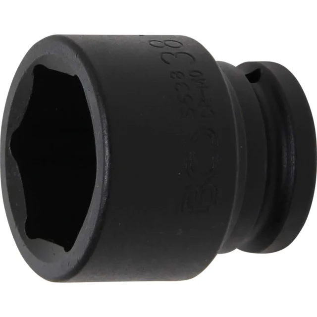 DADO IMPACTO HEXAGONAL | ENTRADA 3/4 | 38 MM | BGS 5638