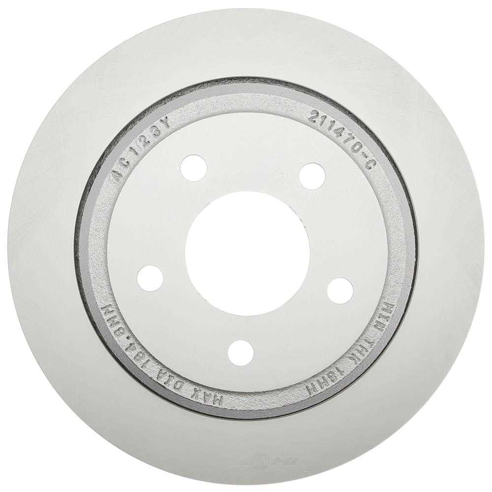 ACDelco - Advantage Vented Rear Brake Rotor Fits select: 2003-2011 MERCURY GRAND MARQUIS, 2003-2011 FORD CROWN VICTORIA