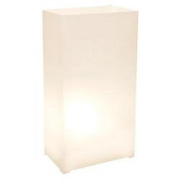 JH Specialties 318100 Lanternes de Luminaria en Plastique - Blanc