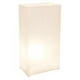JH Specialties 318100 Lanternes de Luminaria en Plastique - Blanc – image 1 sur 5