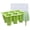 Green, variant on EcoVerve 2024 New Popsicle Mould Homemade Popsicle Shapes Popsicle Silicone Ice Silicone Ice Popsicle Maker Homemade Ice For Kids ( Star Fruit) 1pc