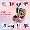 thumbnail image 1 of Kit de Maquillaje Infantil HERAPFANN Lavable Juguete Princesa para Niñas 4 5 6 7 8 10 Años, 1 of 2