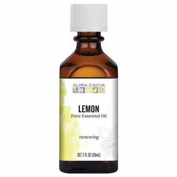 Aura Cacia 100% Pure Essential Oil Lemon 2 fl oz