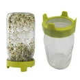 thumbnail image 4 of BOBASNDM Plastic Sprout Lid with Stainless Steel Screen for Wide Mouth Mason Jars, 4 of 9