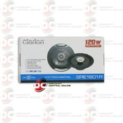 Clarion SRE1601R 6.5 in. 2-Way 120W Coaxial Car Audio Component Speaker System