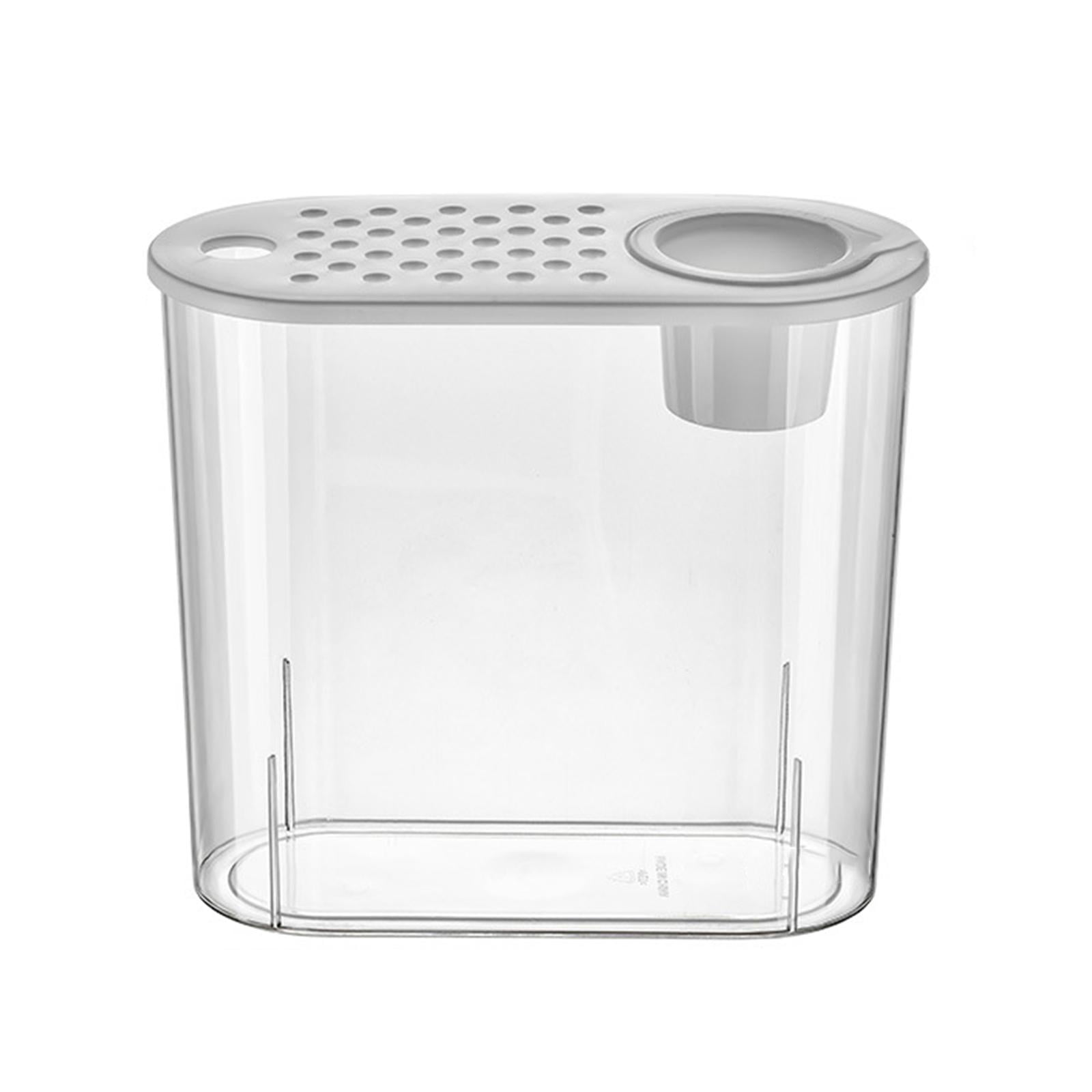 Aquaponic Planter Basket Aquarium Fish Bowl Decoration Accessories Plants Growing System Tank for Home Living Room Garden Desktop Soil Cultivation