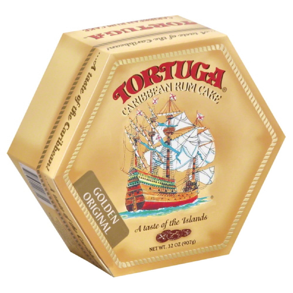 tortuga caribbean rum cakes pineapple 4 oz boxes pack of 3