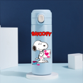 thumbnail image 3 of Taza térmica Snoopy de 420 ml para deportes al aire libre, botella de acero inoxidable con capacidad para beber, diseño de perro Charlie Brown, 3 of 5