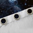 thumbnail image 5 of Feelyou Glitter Bear Teens Black Out Curtains, Psychedelic Stars Galaxy Curtains Pack of 2 (42x63 Each), Dreamy Jungle Animal Bedroom Curtains, Black Out Curtains Decor, 5 of 7