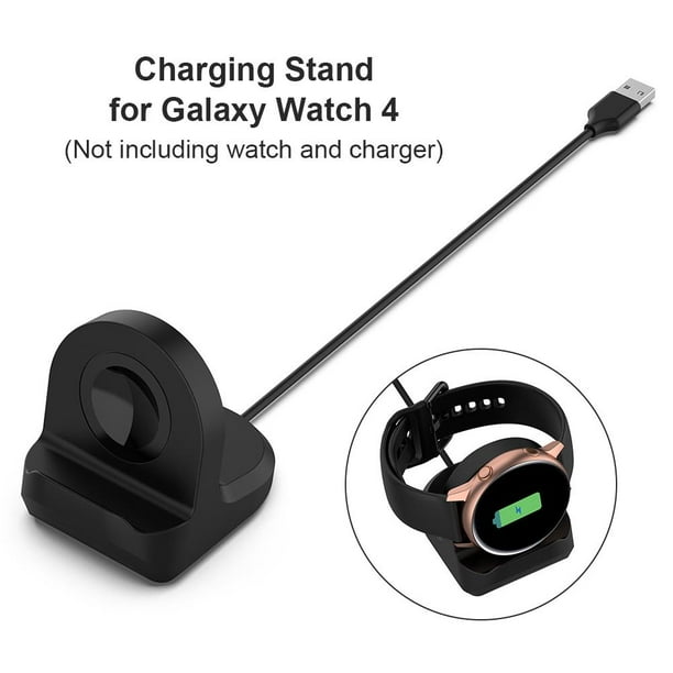 Soporte de base de carga de 2 piezas para Samsung Galaxy Watch 4 Soporte de base de carga