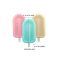 thumbnail image 2 of Leutsin Silicone Ice Cream Mold Ice Lolly Molds Ice With Sticks Tray Ice Froze, 2 of 8