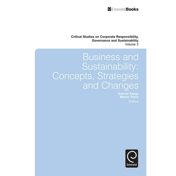 Critical Studies on Corporate Responsibi Business and Sustainability: Concepts, Strategies and Changes, Book 3, (Hardcover)