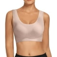 thumbnail image 3 of PEASKJP Women's Bra Push-Up Seamless Bralette Padded BaletteT-Shirt Bra Coffee M, 3 of 5
