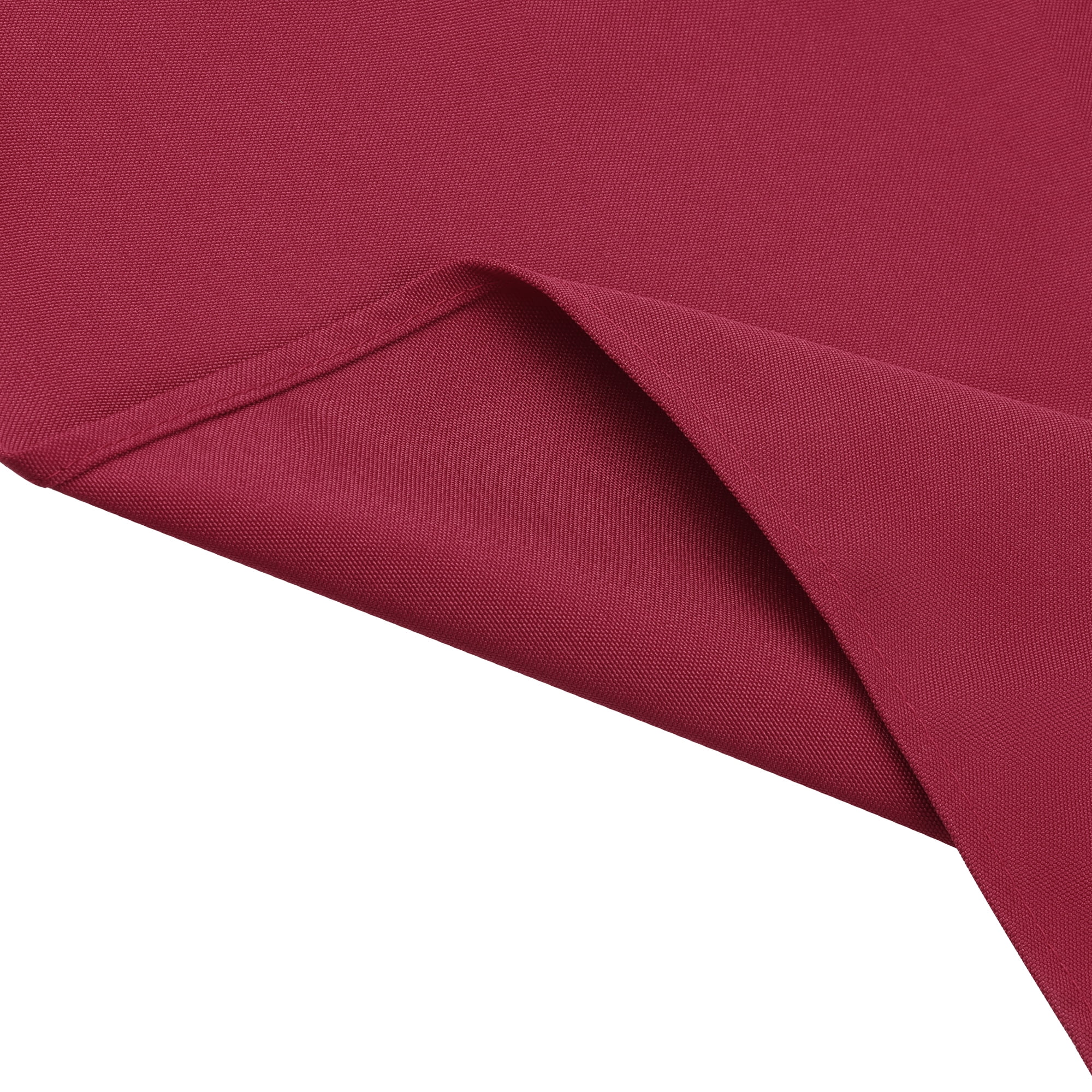 Unique Bargains 6 Pack Polyester Restaurant Cocktail Party Cloth Napkins Wine Red