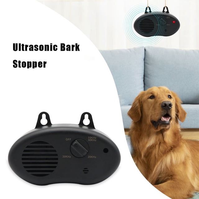 Dispositivo antiladridos ultrasónico, supresor de ladridos para perros de 4 engranajes, suministros para entrenamiento de perros