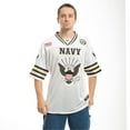 thumbnail image 2 of Football Jerseys, Navy, White, 2X, 2 of 3