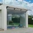 thumbnail image 4 of 300 x 100CM Manual Door & Window Rain Awning Transparent-Board, 4 of 5