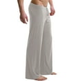thumbnail image 5 of Yuncity Men's Pajama Pants Solid Color Soft Silky Yoga Clothes Pants Home Pants Xl, 5 of 9