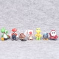 thumbnail image 4 of Mario Mario Trésor Rouge Champignon Vert Modèle 18 Pcs Personnage de Bande Dessinée Jouet pour Enfants 1.18-2.76 Pouces, 4 of 8