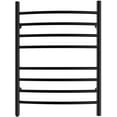 thumbnail image 7 of HEATGENE Towel Warmer 8 Bar Plug-in Curved Bath Towel Heater Towel Warmer for Bathroom Plug-in Drying Rack Matte Black, 7 of 7