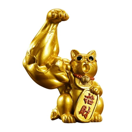 Creative Lucky Feng Shui Sculpture Statue Resin Crafts for Decor Regular Right
