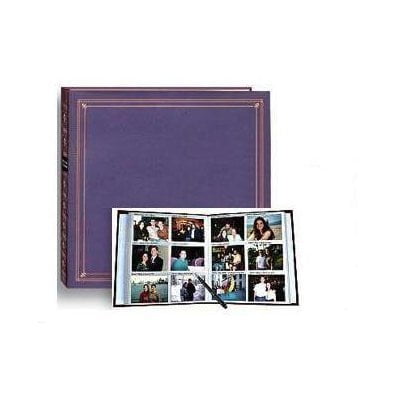 Pioneer Photo Albums 300-Pocket Post Bound Photo Album for 4 by 6-Inch  Prints, Bay Blue Leatherette Cover