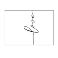 thumbnail image 1 of Inteprter Póster nórdico de manos en blanco y negro, impresiones en lienzo, imagen artística de pared para amantes, decoración minimalista Carpetas de archivos No.7, 1 of 6