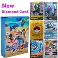 thumbnail image 1 of New 27-55pcs Cards Diamond 3D Colorful Cosplay Gold Vmax GX Charizard Pikachu Rare Battle Collection Card Kids Toy Gifts, 1 of 4