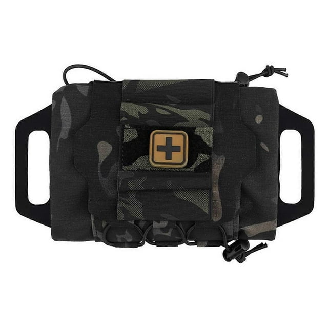 Kit de Survie d'Urgence pour Chasse en Plein Air Camping Camouflage Foncé