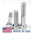 thumbnail image 1 of 7/16"-14 x 2" (PT) Coarse Thread Grade 5 Hex Cap Screw (Bolt) - USA Medium Carbon Steel Zinc Plated Pk 100, 1 of 1
