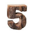 thumbnail image 5 of SPRING PARK Letter Distress Spelling Toy Wooden Alphabet Plaques Door Hanging Supply, 5 of 7