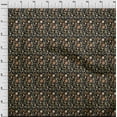 thumbnail image 4 of oneOone Cotton Cambric Black Fabric Batik Sewing Craft Projects Fabric Prints By Yard 56 Inch Wide, 4 of 5