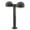 Textured Gray, variant on Sonneman 7306.Dc.Fw-Wl Reals 2 Light 18" Tall Integrated Led Landscape Path Light - Grey