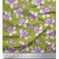 thumbnail image 1 of Soimoi Crepe Silk Fabric Petals Floral Printed Craft Fabric by The Yard 42 Inch Wide, 1 of 1
