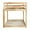 Natural, variant on Low - Height Feature | Twin over Twin Loft Bed for Better Stability | Enjoy Versatile Utilization and Diverse Sleep Options