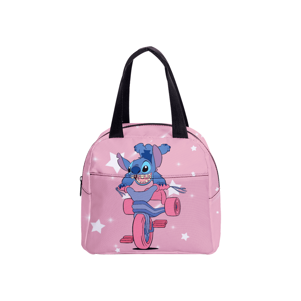 Lilo and Stitch Lunch Bag Lunch Box for Teens Students Portable Large Capacity Tote bags for