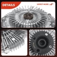 thumbnail image 6 of A-Premium Engine Cooling Fan Clutch Replacement for Toyota Land Cruiser 1975-1992 4Runner Pickup 1988-1995 T100 Isuzu Rodeo Trooper, 6 of 7