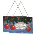 thumbnail image 3 of Christmas Bookshelf Table LED Pendant Premium Material Portable Door Sign for Holiday Parties Gate Decor, 3 of 4