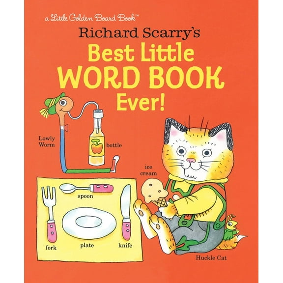 Richard Scarry's Best Little Word Book Ever! (Board Book)
