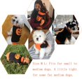 thumbnail image 2 of Suéter para perros Suéteres para mascotas de calabaza Fiesta navideña de Halloween para gatos y cachorros Ropa de peluche para perros pequeños y medianos (M), 2 of 5