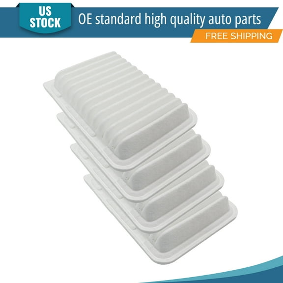 YXPCARS 4PCS Front Engine Air Filter for Pontiac Vibe Scion xD Toyota Matrix Yaris, New Air Filter Replacement (CA10190)