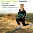 thumbnail image 4 of ProsourceFit Weighted Medicine Ball for Full Body Workouts w/ Non-Slip Grip, 4 of 6