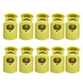 thumbnail image 3 of 20x Cerraduras de para Cordones, Orificios de Plástico Individuales Extremos Barril Tope de Palanca Deslizadores, 3 of 7