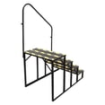 thumbnail image 6 of ChicHomey Step Ladder,Heavy Duty 4-Step Steel Step Ladder with Handrail,450 lbs Capacity, Portable for Indoor/Outdoor Use, 6 of 13