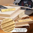 thumbnail image 3 of MOMOJIA Metal Height Measurement Tool Metal Gauge Pack Metal Height Block Engraved Block 5pcs/set Suitable for Easy Woodworking, 3 of 9
