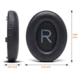 thumbnail image 3 of Almohadillas de repuesto mejoradas para auriculares con cancelación de ruido Bose 700 (NC700): piel sintética más suave, espuma viscoelástica de lujo, grosor adicional, durabilidad, 3 of 5